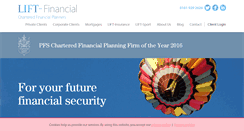 Desktop Screenshot of lift-financial.com